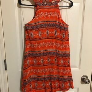 Altar’d State Orange Tunic Top - Small